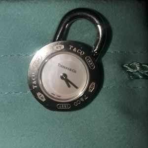 Tiffany & Co. Padlock clock charm